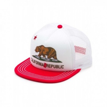 Vans Off The Wall Women's California Bear Snapback Trucker Hat Cap - Lollipop - C6127526WLN