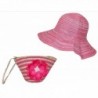 Stow Pink Weaved Sun Hat