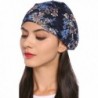 Ababalaya Womens Elegant Nightcap Sapphire in Women's Skullies & Beanies