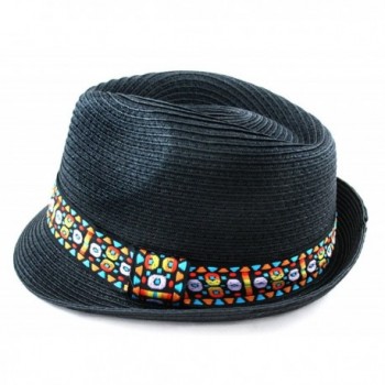 Fedora Colorful Native Pattern Band in Women's Fedoras