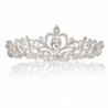 Vinida Crystal Tiara Crown Headband for Wedding Prom Bridal Birthday (Style 4) - Style 4 - CS1820LXH9I