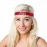 Hipsy Womens Adjustable Glitter Headband