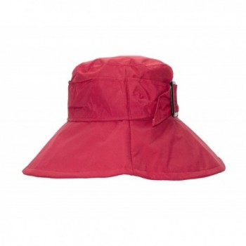 FLH Bucket Buckle Roll Up Packable in Women's Rain Hats