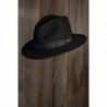 Crushable Wool Felt Fedora Hat in Women's Fedoras