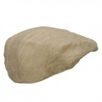 Mens Linen Summer Ivy Cap in Men's Newsboy Caps