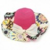 Dunna Floppy Foldable Bowknot Flower in Women's Sun Hats