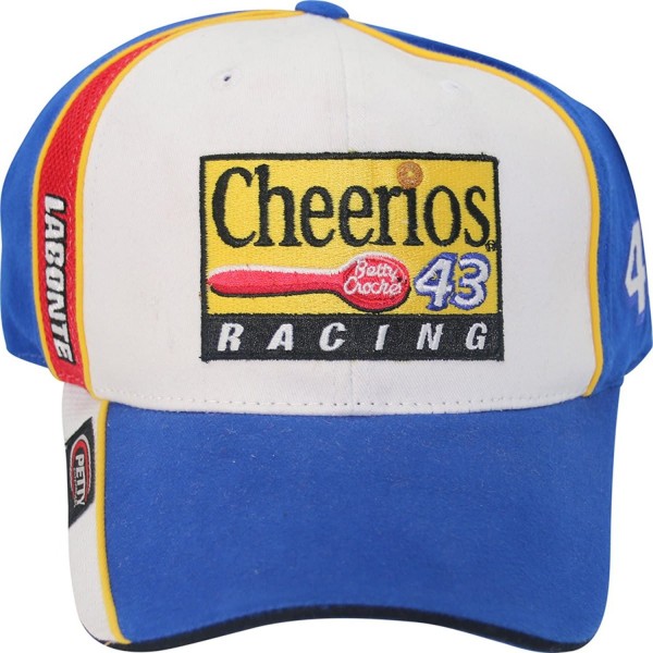 Bobby Labonte 43 Petty Enterprises Cheerios Vintage Racing Adult Adjustable Cap Hat - C312MU17N5X