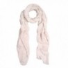 Solid Color Stars Print Stardust Glitter Scarf - Different Colors Available - Off White - CT11HJGJ14L