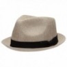 Summer Lightweight Fedora Casual F0960 NATURAL