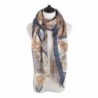 Premium Tribal Paisley Floral Frayed in Fashion Scarves