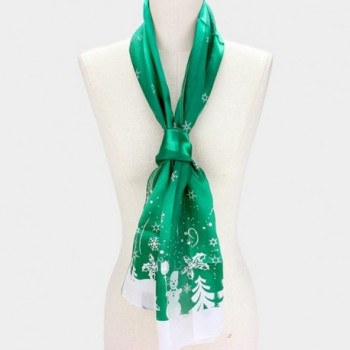 Christmas Holiday Silk Scarf Collection