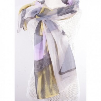 Salutto Polyester Geometry Pattern Fashion in Fashion Scarves