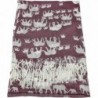 Hand Pashmina Wine One Size