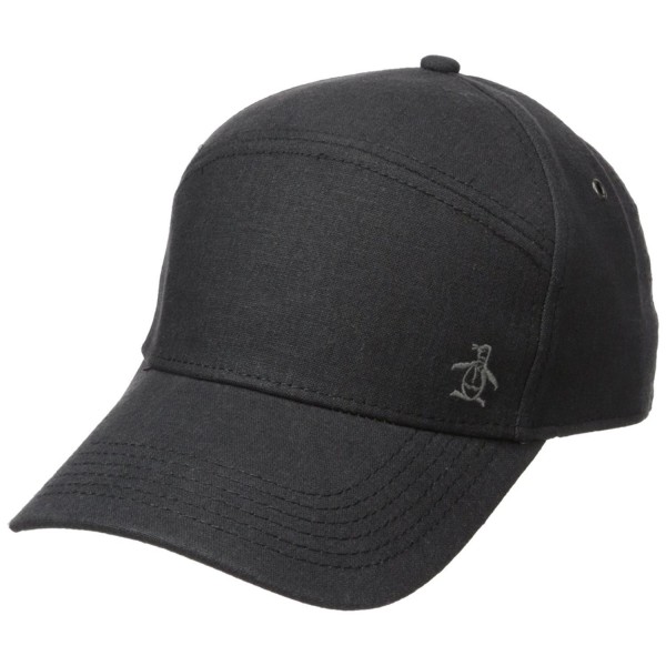 Men's Linen Baseball Cap - Grey - C512O209ZR0