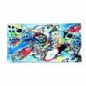 Salutto Charmeuse Gauguin Painted Scarves in Fashion Scarves