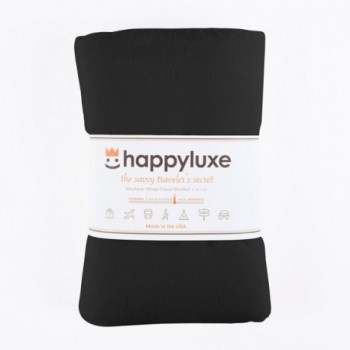 HappyLuxe Wayfarer Travel Blanket Brushed