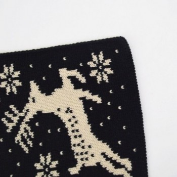 Christmas Snowflake Pattern Tippet Thicken in Cold Weather Scarves & Wraps
