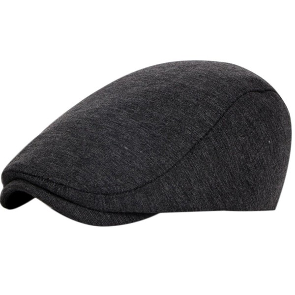 Mens Cotton Flat Cap Newsboy Hunting Hat Cotton Spring Autumn Winter