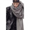 Moxeay Unisex Blanket Oversized Scarf Wrap Shawl Plaid Cozy Checked Pashmina - 457 - C011S6K1FMP