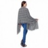 Moxeay Blanket Oversized Checked Pashmina in Wraps & Pashminas