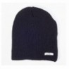Beanie Hat for Men and Women Thin Skull Cap Double Ribbed Knit classic Winter Beanie - Black - CH11S66C3R5