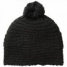 Echo Women's Balmoral Boucle Hat with Fur Pom - Black - CI11MN0DAVR