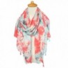 GERINLY Womens Scarves Blumarine OrangeRed