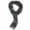 Crown Women's Fashion Music Note Scarf with Gift Box (Various Patterns- Colors) - Piano-black - C9188XMU505