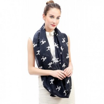 Lina Lily Infinity Lightweight White L in Fashion Scarves