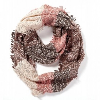 Lightweight Cashmere Knitted Infinity Scarves in Fashion Scarves