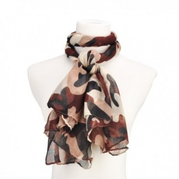 Women Voile Scarves Seasons Camouflage in Fashion Scarves