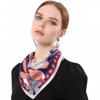 Grace Scarves Petite Charmeuse Flowers in Fashion Scarves