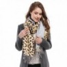 Bienvenu Houndstooth Leopard Pattern Scarves in Fashion Scarves