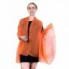 Fashmina Silky Chiffon Light Scarf - Orange - CU185A44IKT