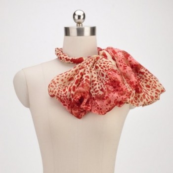 Section Leopard Chiffon Fashion Scarves in Fashion Scarves