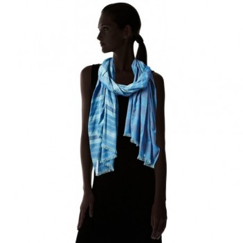 prAna Womens Arwen Scarf Cobalt in Fashion Scarves