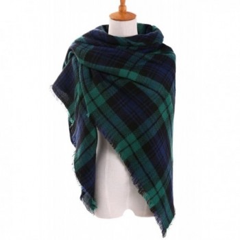 Zuozee Scottish Pashmina Christmas Pictures in Wraps & Pashminas