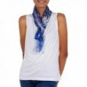 NOVICA Blue Batik Scarf Awakening