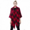 Versatile Oversized Gingham Check Red in Cold Weather Scarves & Wraps