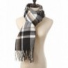 Blanket Tartan Scarves during Black White in Fashion Scarves