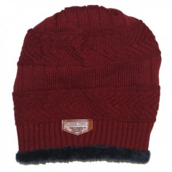 Ensnovo Winter Beanies Lined Thick