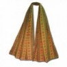 Men's & Women's Indian Om (Aum) Sanskrit Mantra Block Print Cotton Scarf Stole - Mustard - CV11HIV1FF5