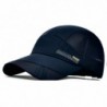 GADIEMENSS Quick Dry Sports Hat Lightweight Breathable Soft Outdoor Running Cap - Navy - C212HH893WZ