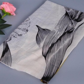 Fashion Printing Tassels Cotton Scarves in Fashion Scarves