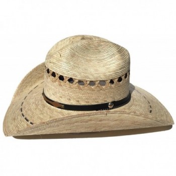 Mexican Palm Western Sombrero Natural in Men's Cowboy Hats
