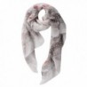 GERINLY Spring Scarves Two tone GreyPink in Cold Weather Scarves & Wraps