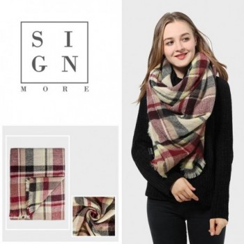 Blanket Tartan Checked Fashion Scarves in Fashion Scarves