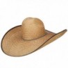 Solid Wing Inch Light Straw in Men's Sun Hats