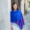 Women Paisley Pashmina Shawl Embroidery in Fashion Scarves