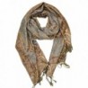 Achillea Reversible Paisley Pashmina Fringes in Fashion Scarves